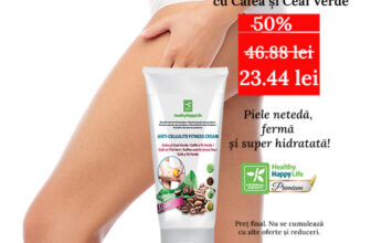 Crema anticelulitica cu cafea si ceai verde Ladys
